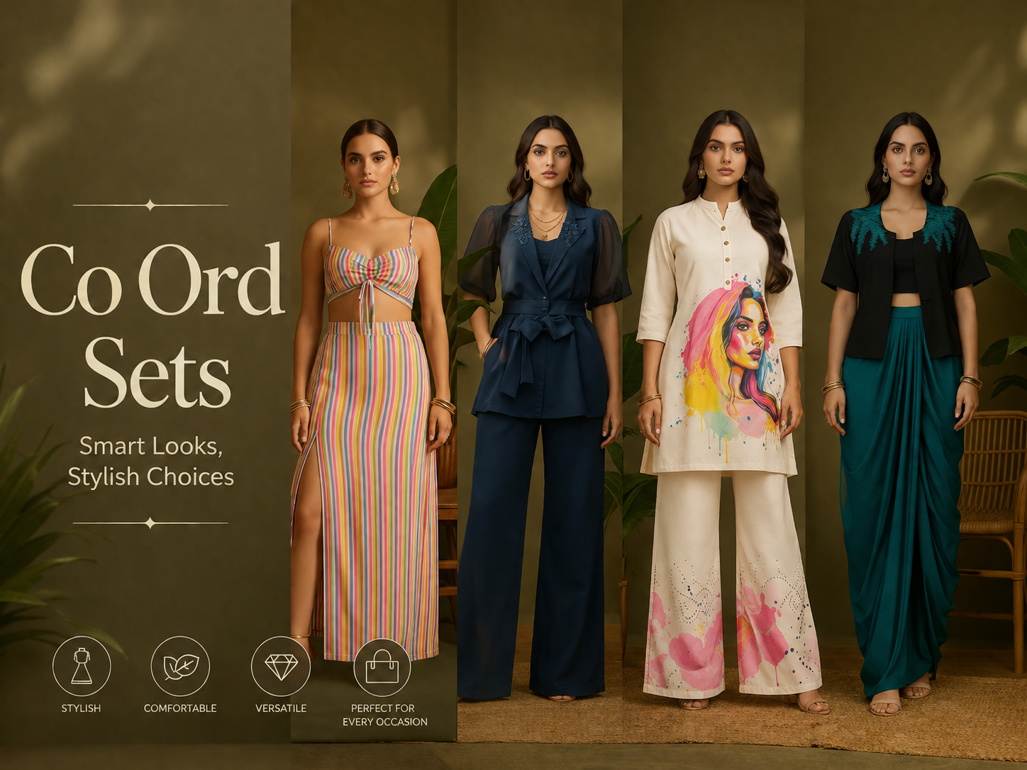 Step Into Effortless Style with the Latest Co Ord Sets