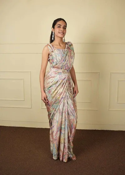 Readymade Saree with Blouse Online: The Easiest Way to Look Elegant